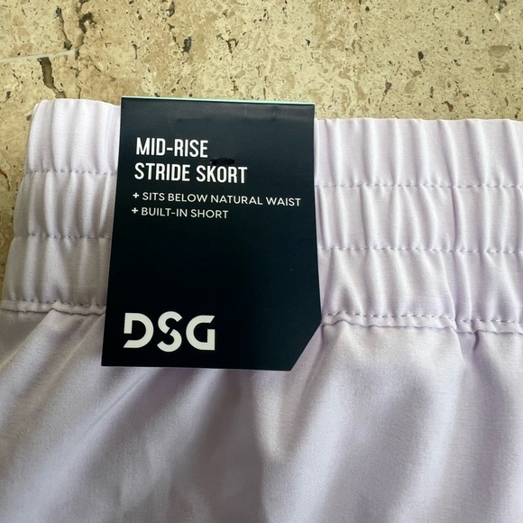 DSG Mid Rise Skort Womens XXL Blooming Lilac Built In Short with Pockets Skirt - Picture 4 of 7